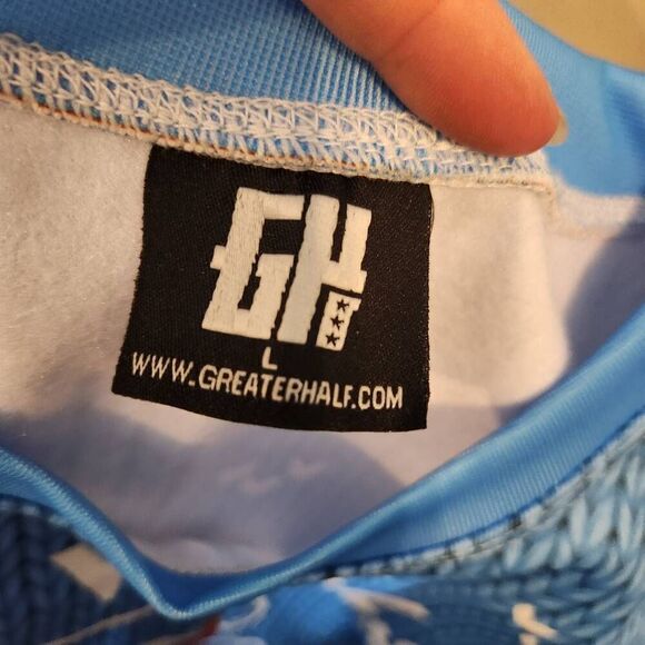 Trump Surfing Ugly Christmas Sweater Size Large - Picture 4 of 4